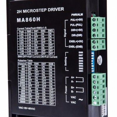 常州泰達(dá)MA860H型兩相混合式步進(jìn)電機驅(qū)動器