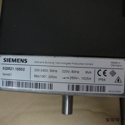 Siemens/西門子伺服電機SQM21.18502