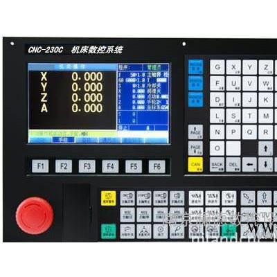 四軸銑床數控系統CNC-230C,附加旋轉軸，伺服電機，驅動器