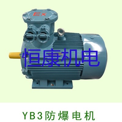 YB3系列隔爆型三相異步電動機防爆電機