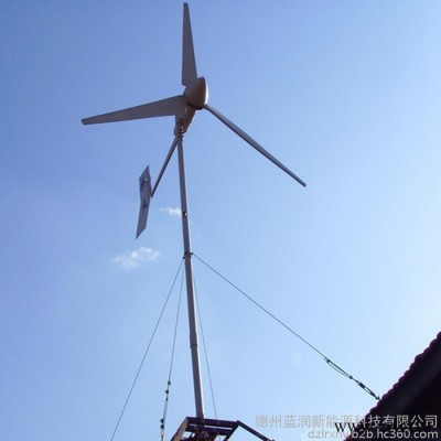 小型風力發電機風光互補風力發電機800w永磁低轉速 山區用風力發電機 藍潤風力發電原理環保節能