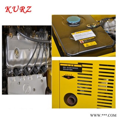 KURZ/庫茲20KW三相汽油發(fā)電機(jī)組靜音箱式汽油發(fā)電機(jī)低油耗