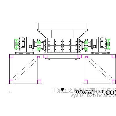 油漆桶雙軸撕碎機油漆桶雙軸撕碎機 生產(chǎn)