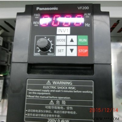 AVF200-0042松下VF200系列單相輸入型變頻器