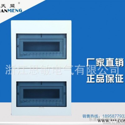 TM30照明箱雙排家用戶內(nèi)暗明裝強(qiáng)電配電箱控制箱照明配電箱