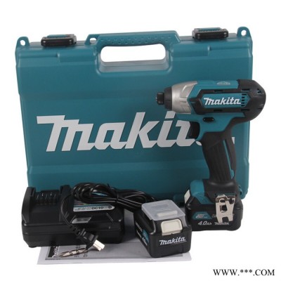 makita牧田沖擊起子機 TD110D充電式12V電動螺絲刀 家用電動工具