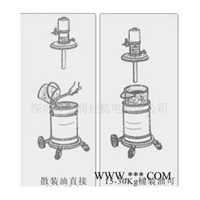 直銷氣動黃油加注機 深圳68240型**大容量高壓油脂注油機