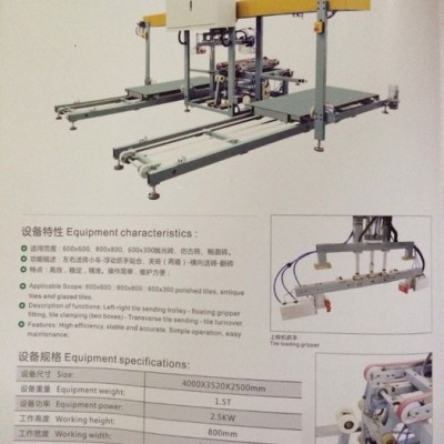 瓷磚加工設備 瓷磚全自動包裝生產線連線的工廠