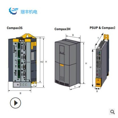 美國Parker派克 Compax3系列智能伺服驅動器集成應用優化控制器