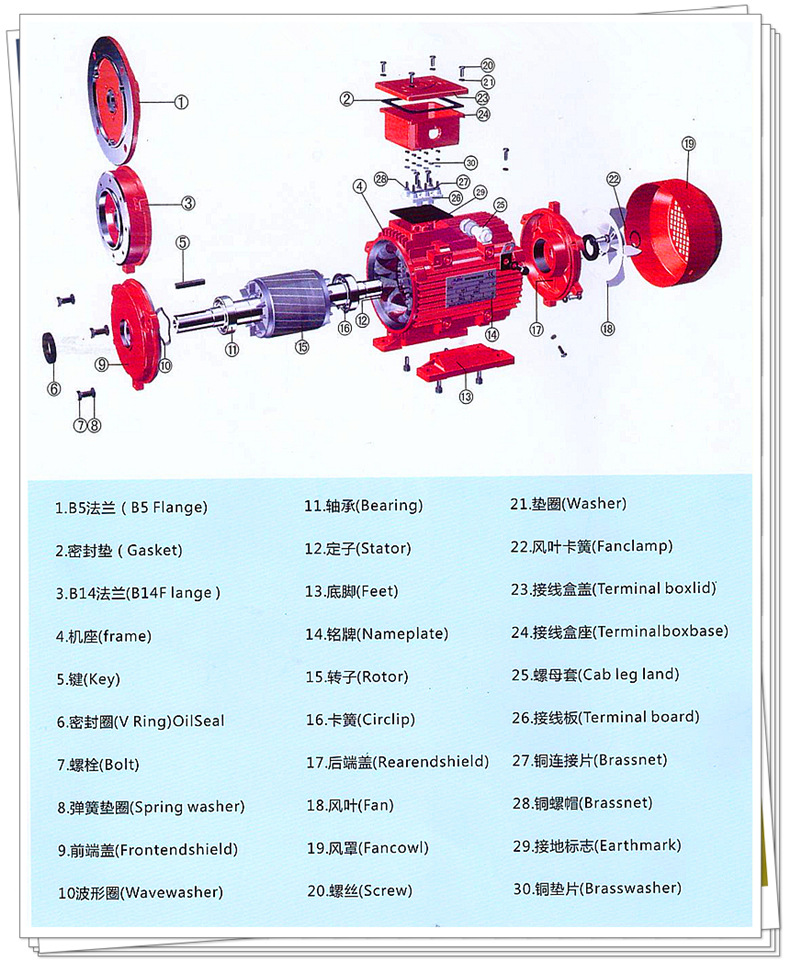 電機(jī)構(gòu)造圖