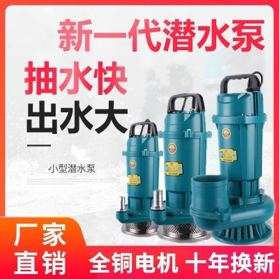 抽水電機水泵一寸污水泵深井潛水泵220v家用農業灌溉壓水井抽水泵