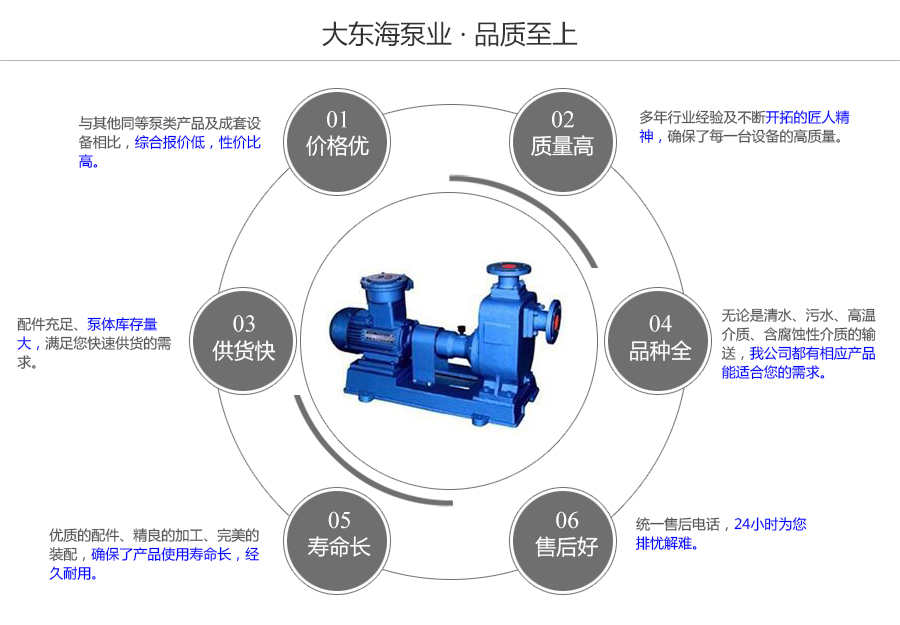 大東海泵業自吸式油泵質量保證圖